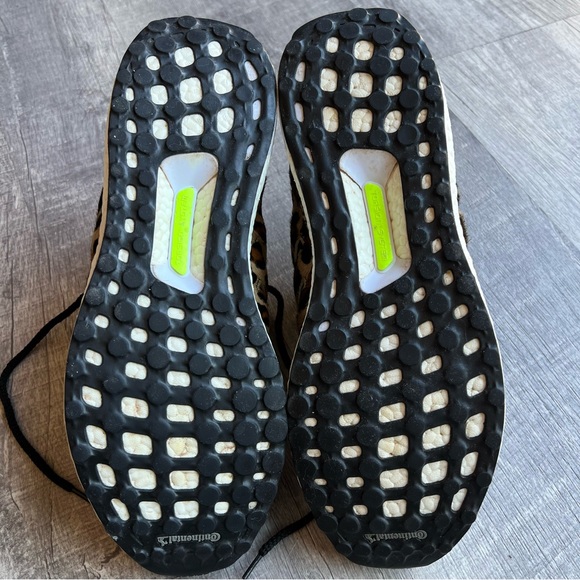 Adidas Ultraboost DNA 5 Running Shoes Black Leopard Size 13 - Picture 7 of 13